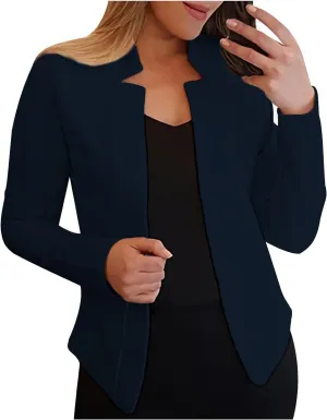 Blazers for Ladies Casual Dressy Suit Jackets,Long Sleeve Cute Cardigan, Slim Open Front Comfy Blazer Trendy
