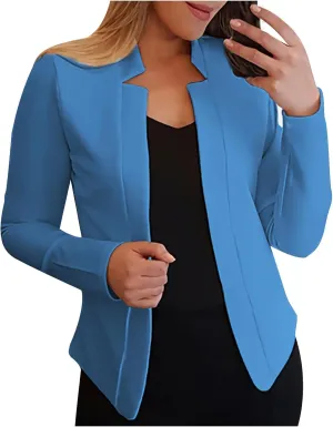 Blazers for Ladies Casual Dressy Suit Jackets,Long Sleeve Cute Cardigan, Slim Open Front Comfy Blazer Trendy