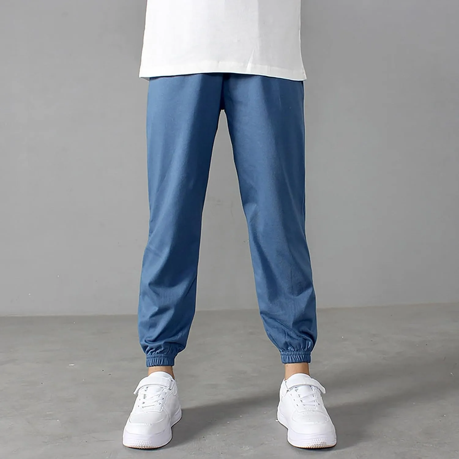 Boys Girls' Jogger Pants Soft Active Athletic Sweatpants Kids Joggers with Pockets Casual Pull on Ankle Pants