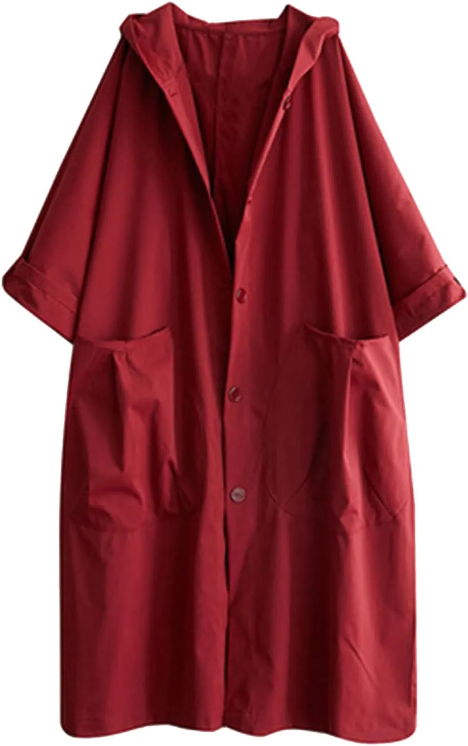 Classic Belted Lapel Overcoat Outwear Long Womens Jacket Overcoat Women'S Coat Womens Fall Fashion Winter Trench