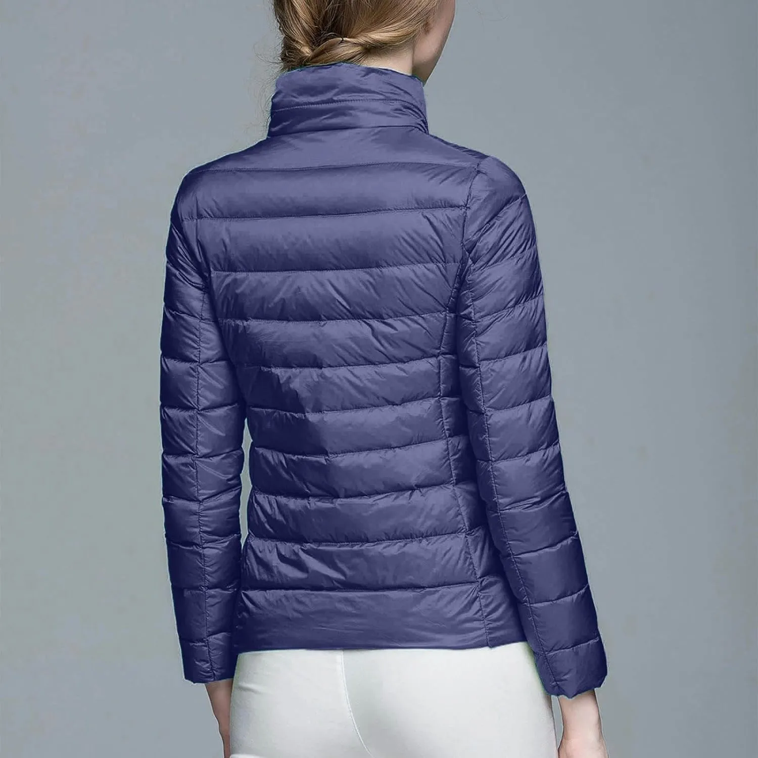 cooki Puffer Jacket Womens Packable Winter Coats for Women Warm Lightweight Down Jacket Outdoor Quilted Puffer Coat