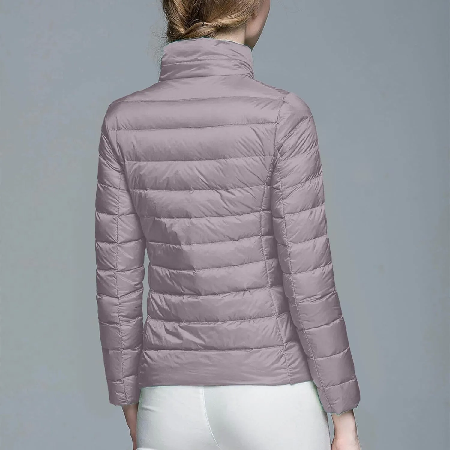 cooki Puffer Jacket Womens Packable Winter Coats for Women Warm Lightweight Down Jacket Outdoor Quilted Puffer Coat