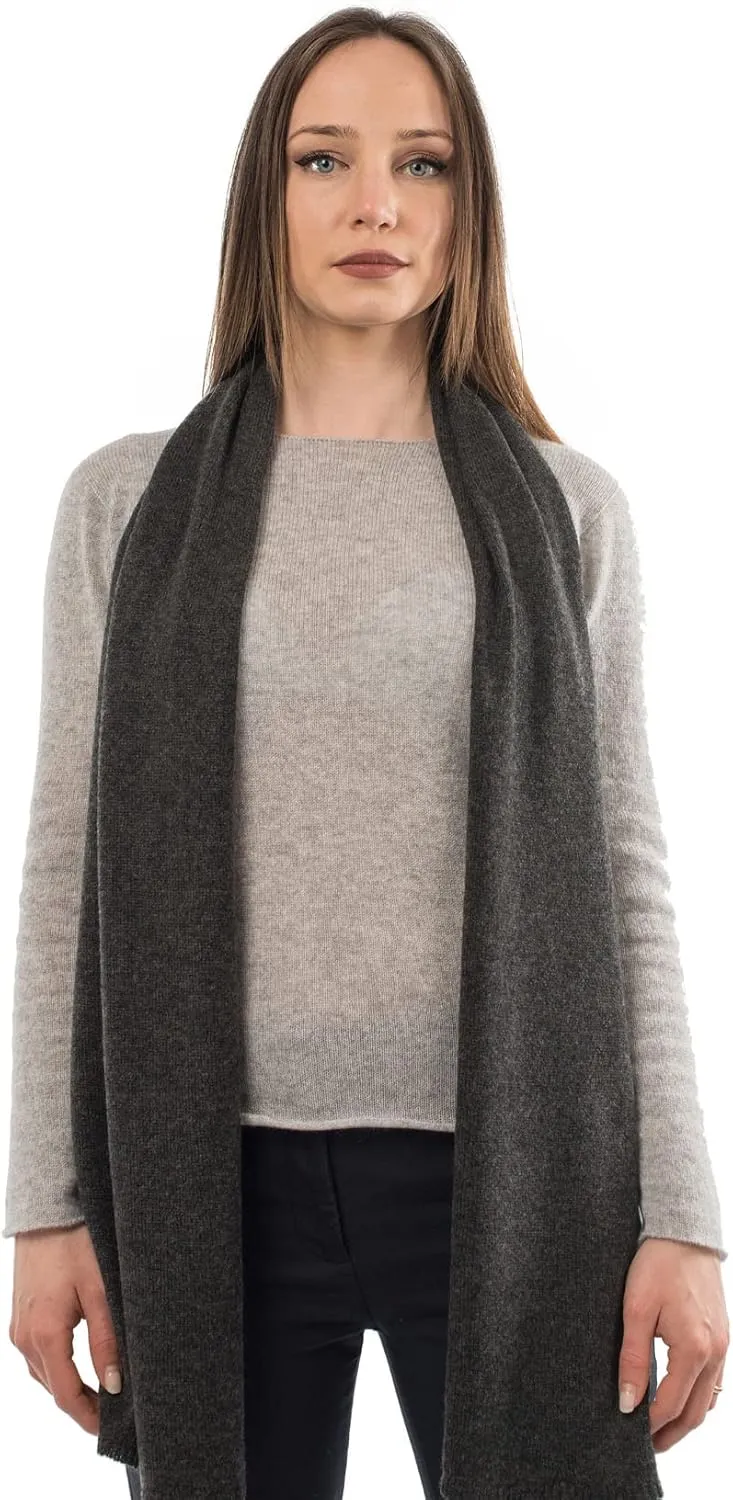 Dalle Piane Cashmere - Pure cashmere scarf - Made in Italy - Men/Women