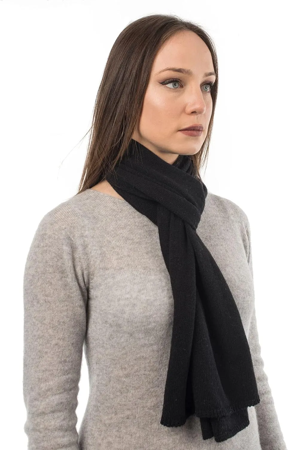 Dalle Piane Cashmere - Pure cashmere scarf - Made in Italy - Men/Women