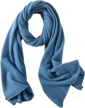 Fnfmrfmr Women Wool Blend Scarf Solid Wrap Shawl Oversized Soft Scarves Thin Outer Wraps Hijab