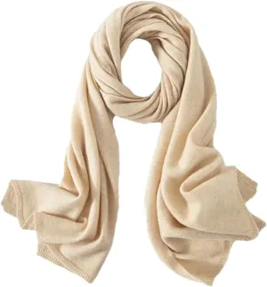 Fnfmrfmr Women Wool Blend Scarf Solid Wrap Shawl Oversized Soft Scarves Thin Outer Wraps Hijab
