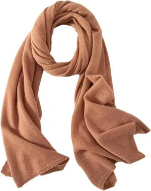 Fnfmrfmr Women Wool Blend Scarf Solid Wrap Shawl Oversized Soft Scarves Thin Outer Wraps Hijab