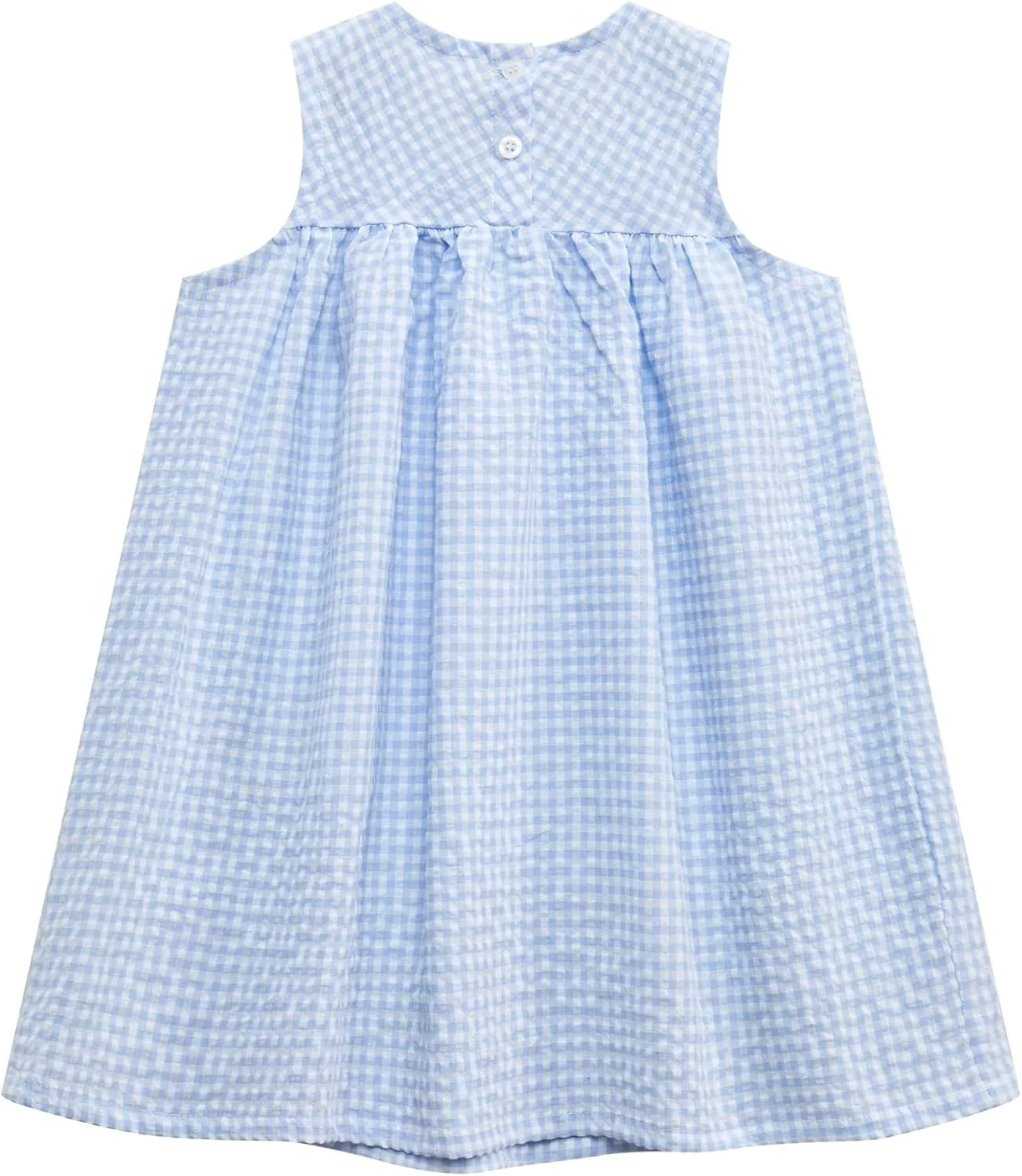 FreeLu Toddler Girls Cotton Summer Short Sleeve Dress Cartoon Print Casual Jersey Dresses
