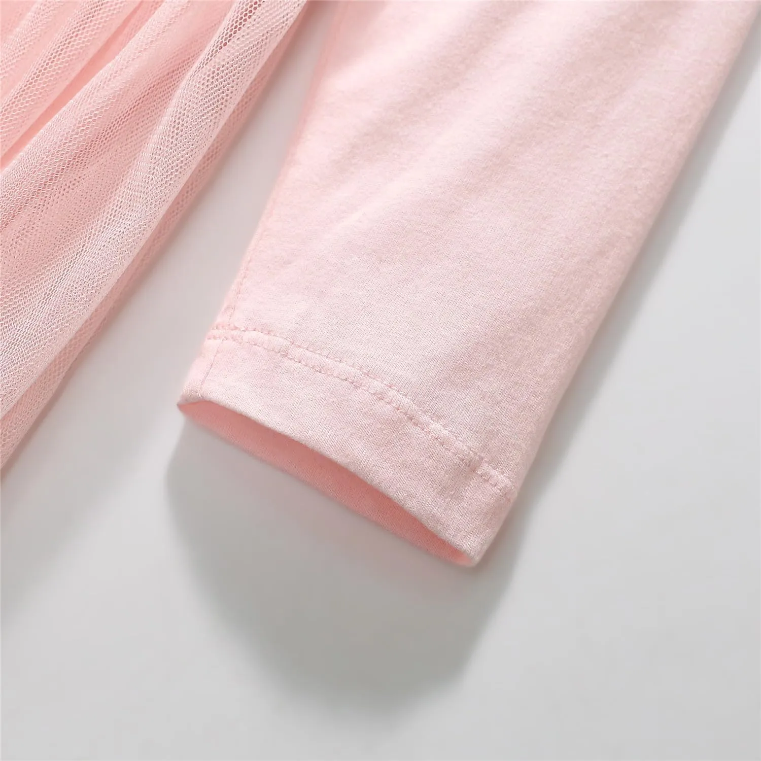 Girls Dresses for Winter Long Sleeve Toddler Girls Clothes Party Tulle Cotton Casual Dresses