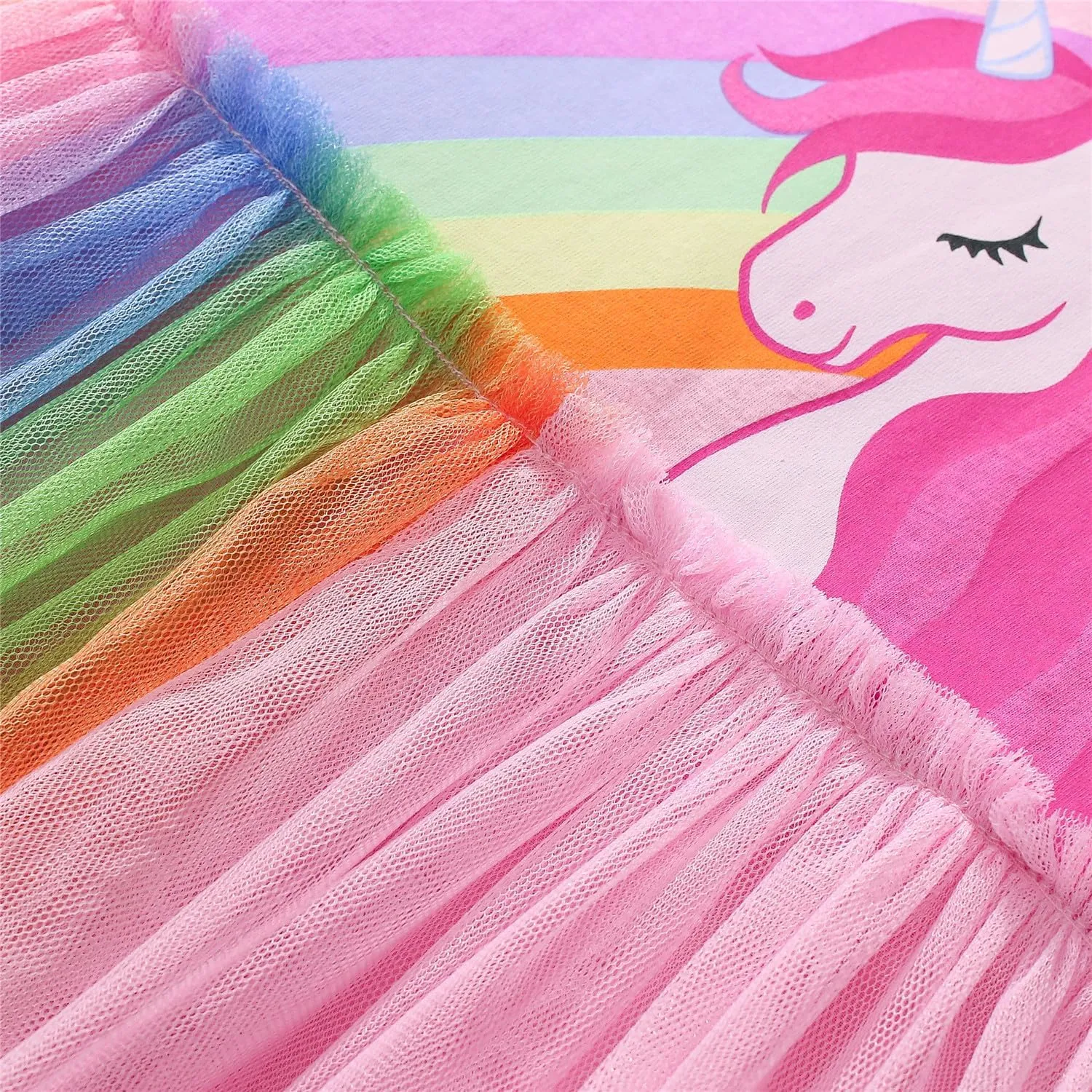 Girls Dresses for Winter Long Sleeve Toddler Girls Clothes Party Tulle Cotton Casual Dresses