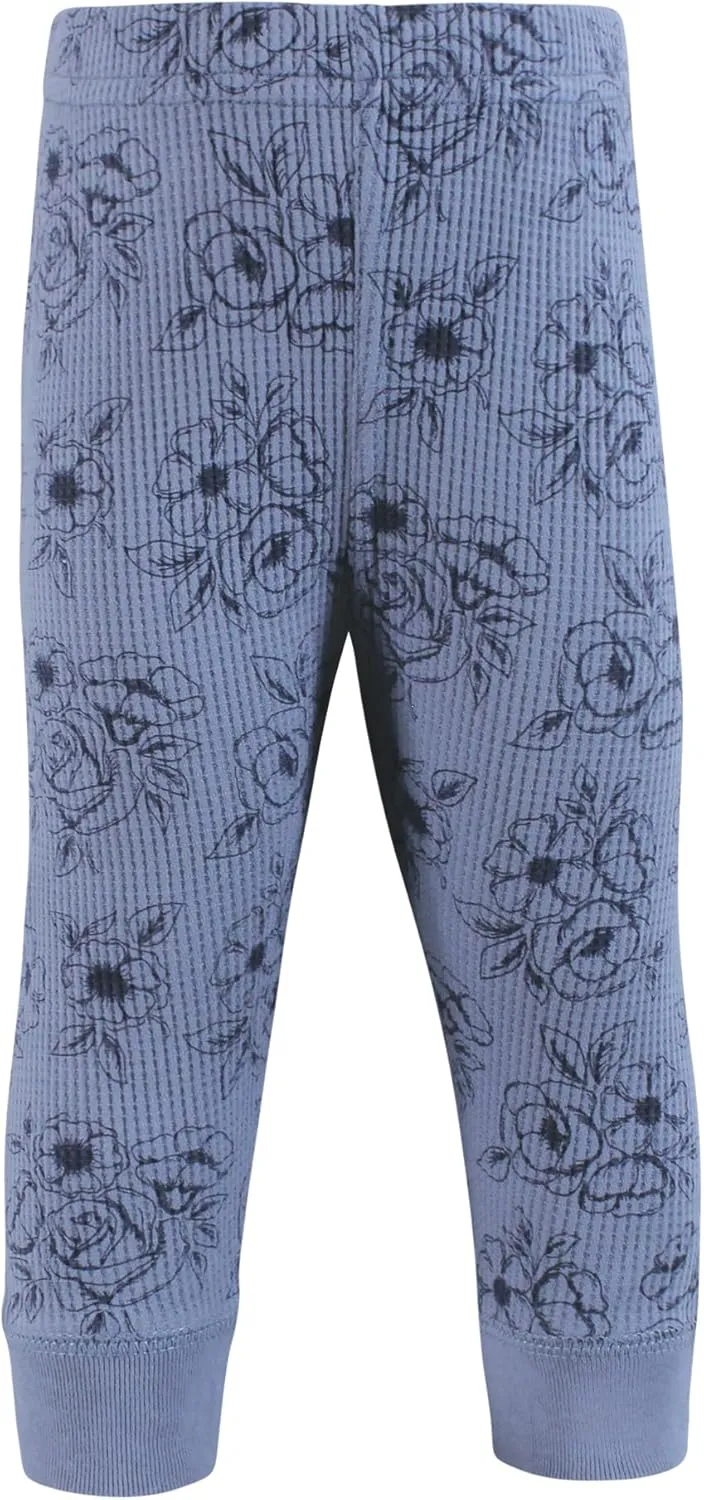 Hudson Baby Unisex baby thermal taped ankle pants