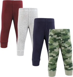 Hudson Baby Unisex baby thermal taped ankle pants