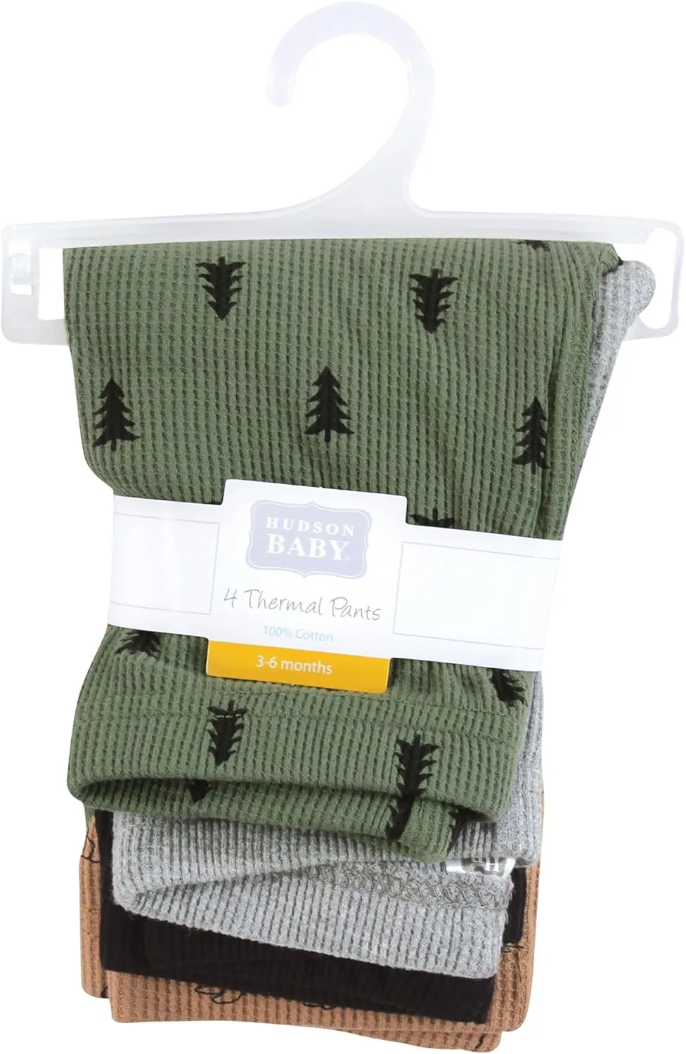 Hudson Baby Unisex baby thermal taped ankle pants