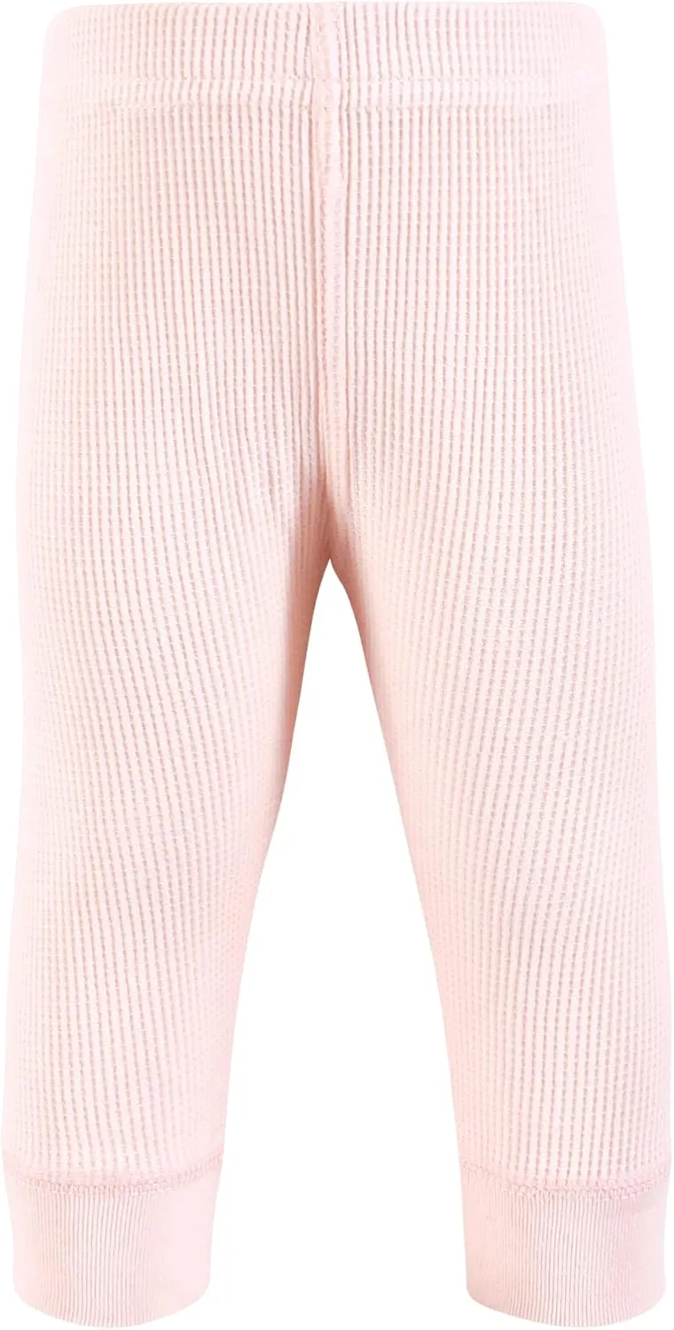 Hudson Baby Unisex baby thermal taped ankle pants