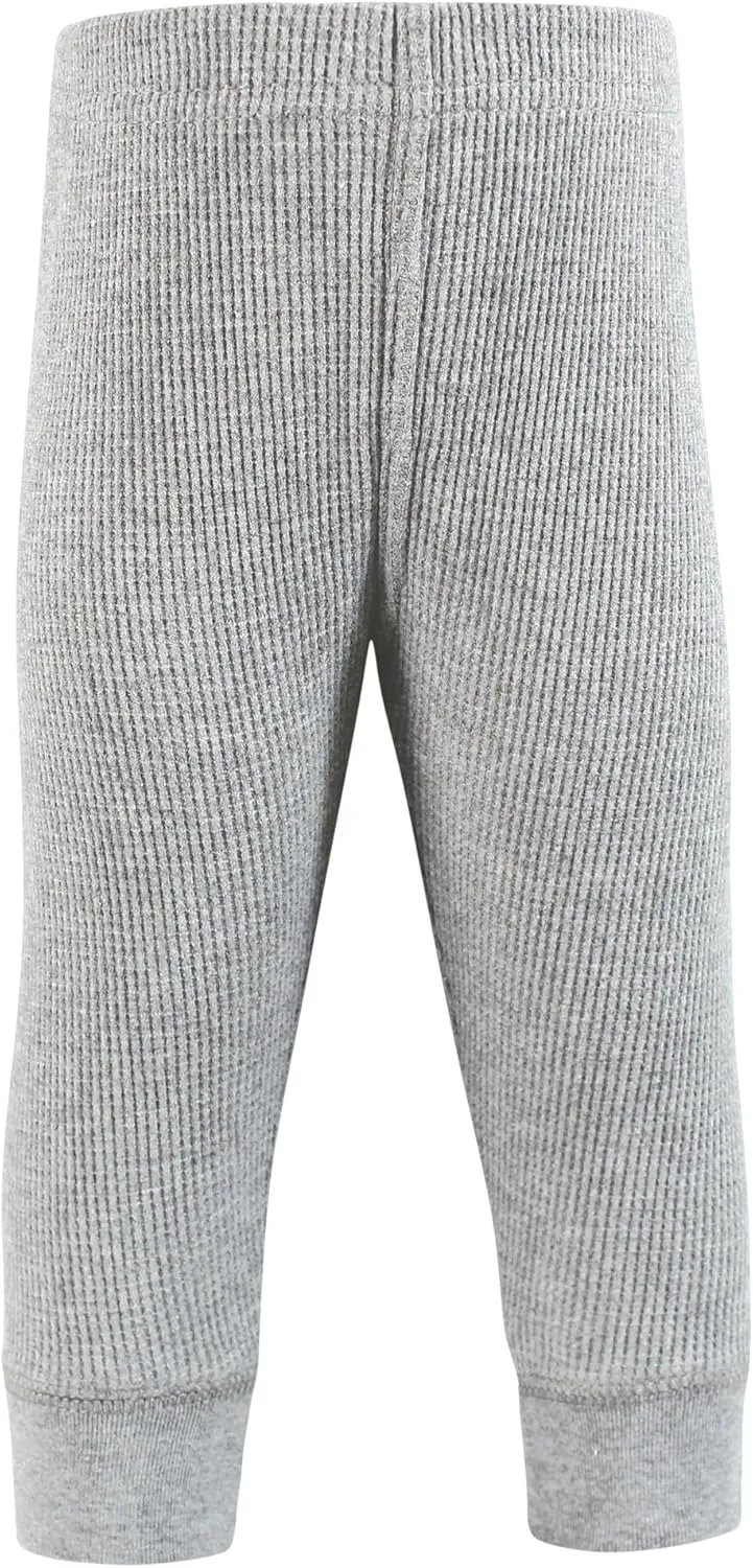 Hudson Baby Unisex baby thermal taped ankle pants
