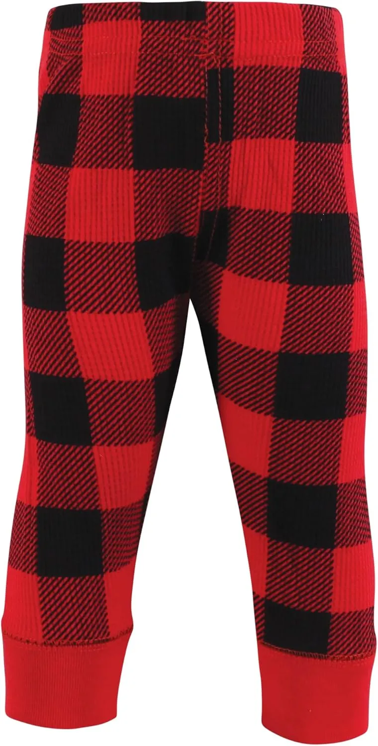 Hudson Baby Unisex baby thermal taped ankle pants
