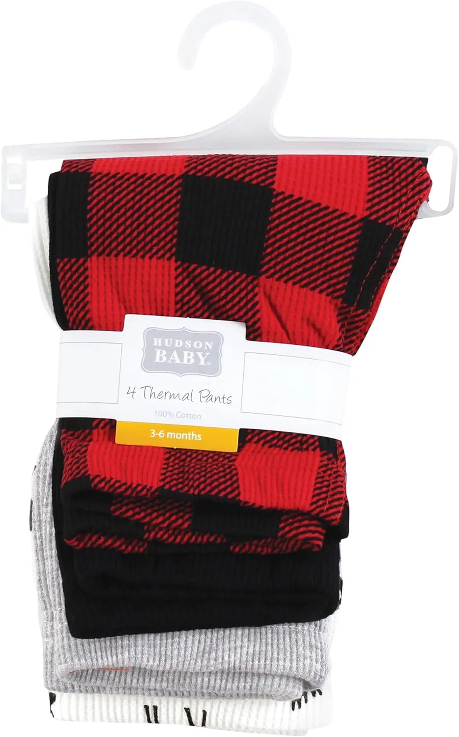 Hudson Baby Unisex baby thermal taped ankle pants