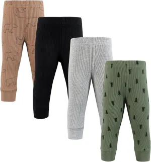 Hudson Baby Unisex baby thermal taped ankle pants