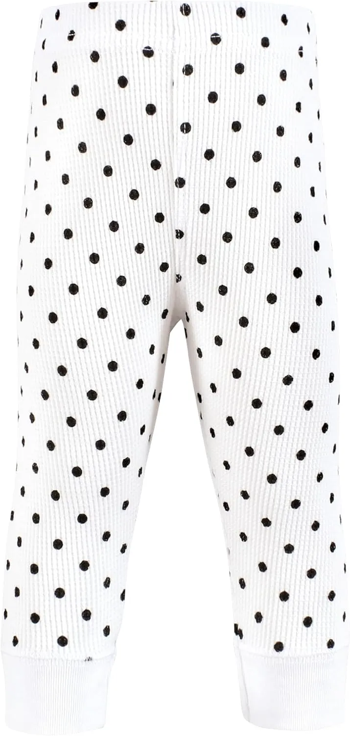 Hudson Baby Unisex baby thermal taped ankle pants