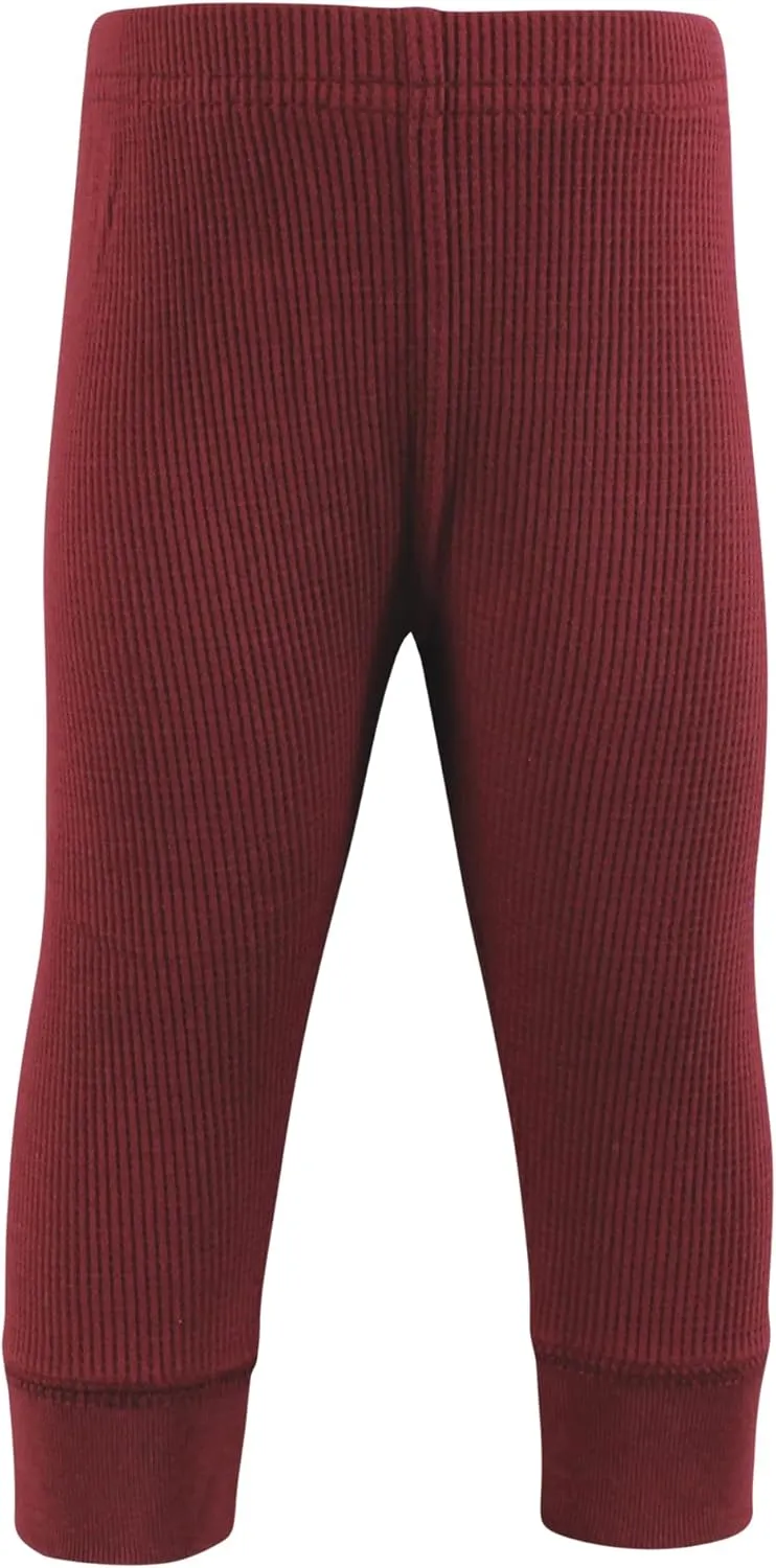 Hudson Baby Unisex baby thermal taped ankle pants