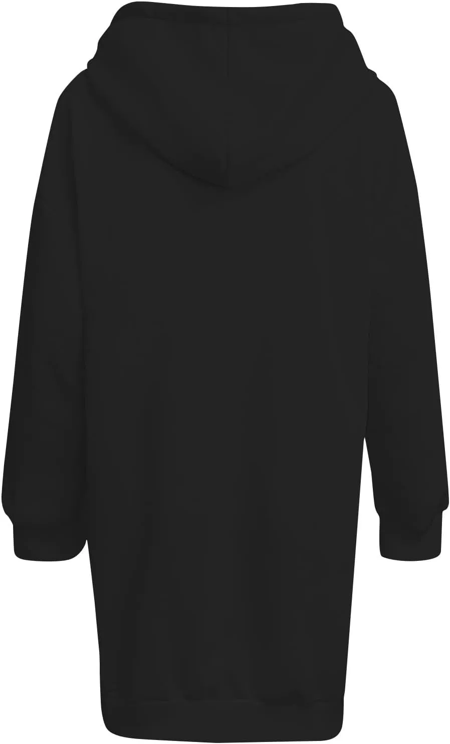 Oversized Hoodie Dress for Women Fleece Hooded Sweatshirt Dress with Pockets Cute Y2k Preppy Tunic Shift Mini Dresses