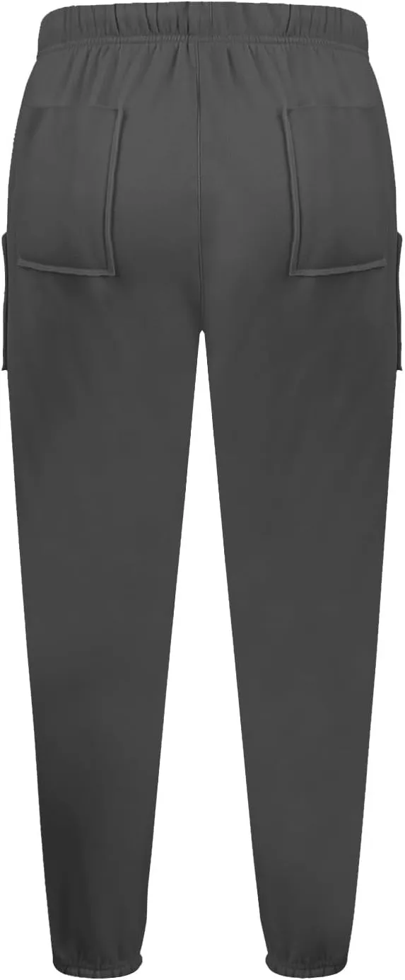 Petite Sweatpants for Women Petite Length Jogger Sweatpants Baggy Fleece Drawstring High Waisted Sweatpants w/Pockets