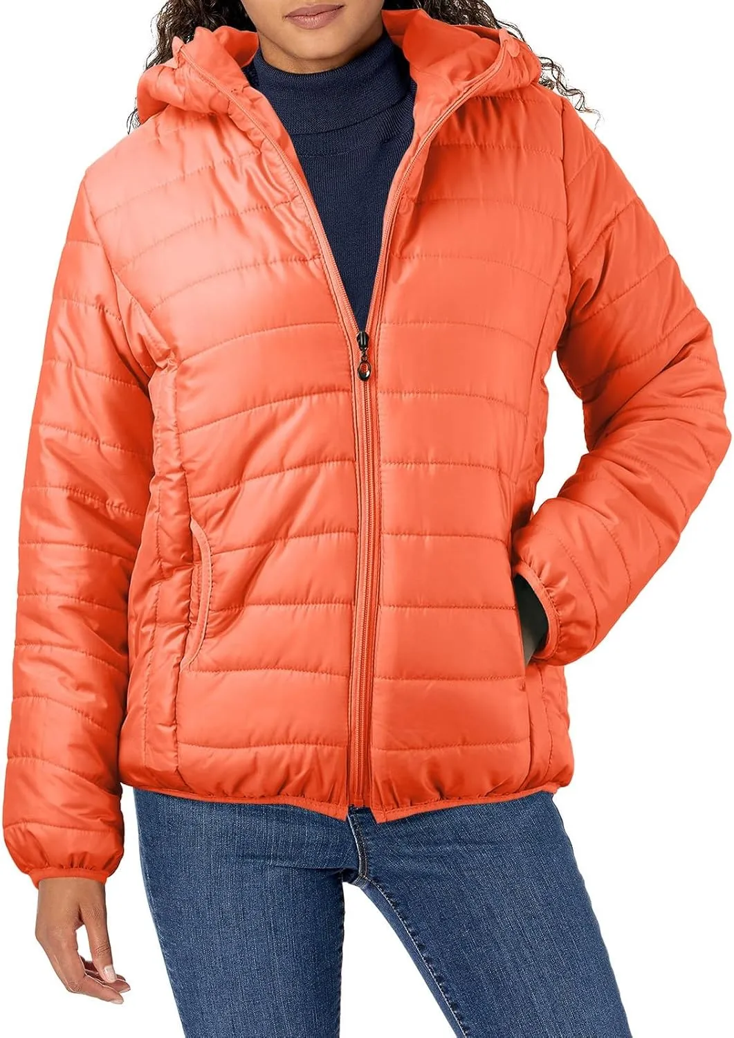 Puffer Jackets for Women Packable Down Jacket Lightweight Quilted Coat Long Puffer Coat with Pockets Winter Clothes