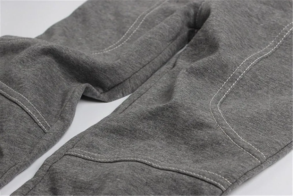 Rysly Boys Cotton Sweatpants Kids Casual Jogger Pants Tapered Ankle Pants