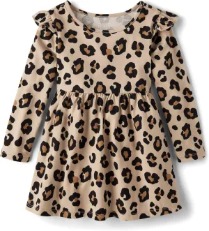 The Children's Place Baby Girls' and Toddler Long Sleeve Casual Dresses