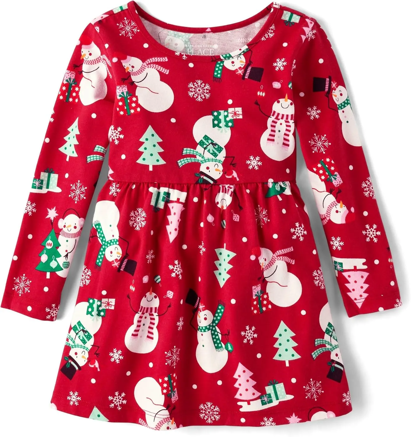 The Children's Place Baby Girls' and Toddler Long Sleeve Casual Dresses
