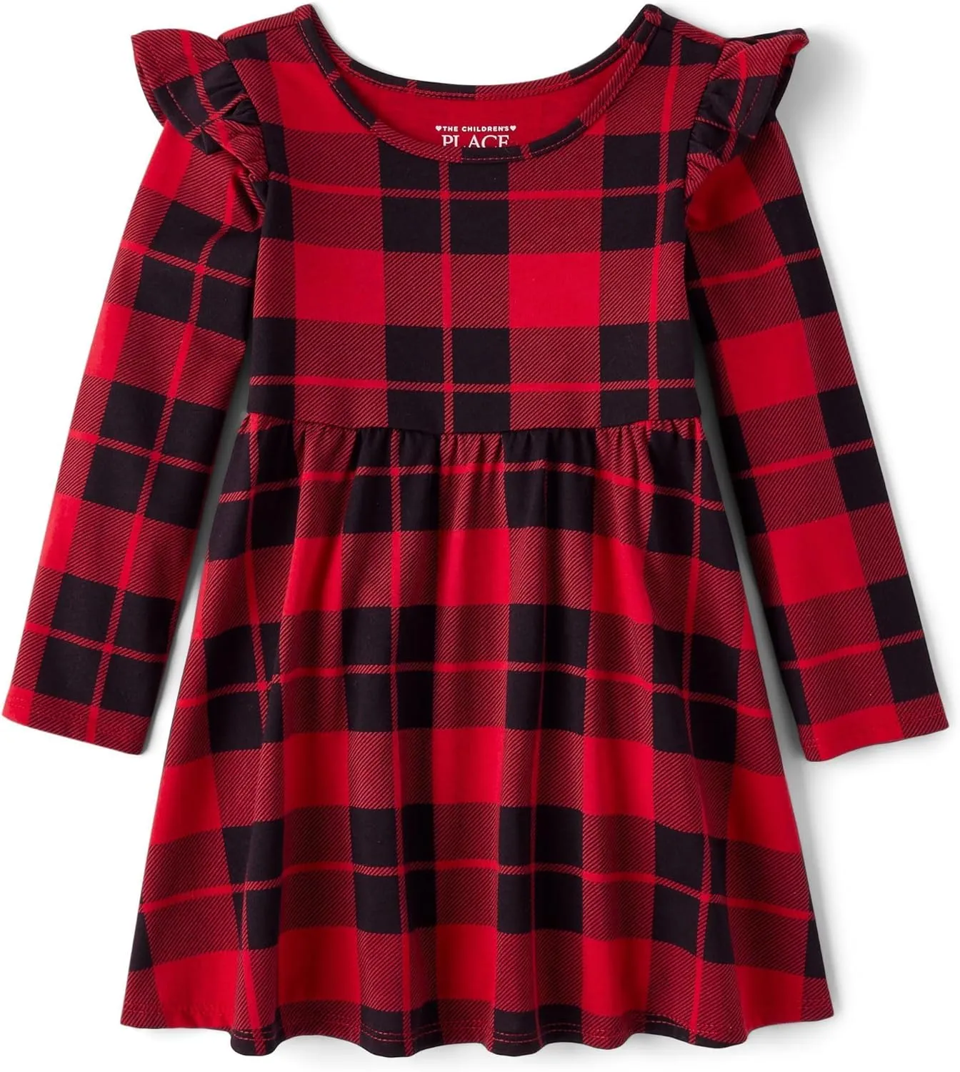 The Children's Place Baby Girls' and Toddler Long Sleeve Casual Dresses