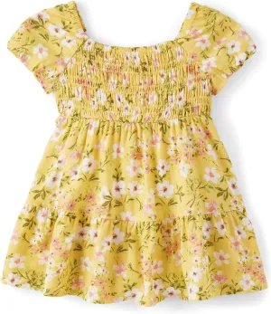The Children's Place Baby Girls' and Toddler Short Sleeve Casual Dresses