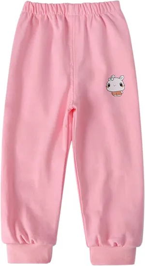 Toddler Boys Girls Cute Animals Excavator Print Sweatpants Aesthetic Elastic Waist Kids Trendy Causal Joggers