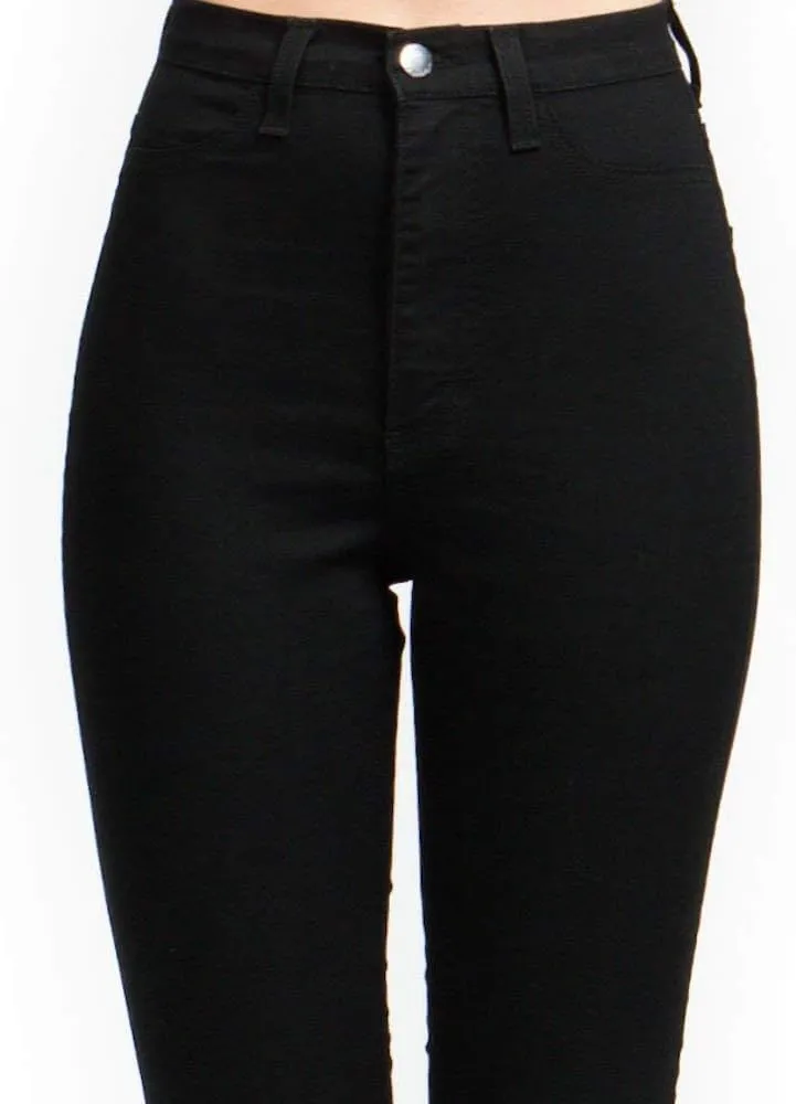 Vibrant Women’s Denim Skinny Jeans – Super Stretch High Waisted Classic Casual Slim Fit Pants