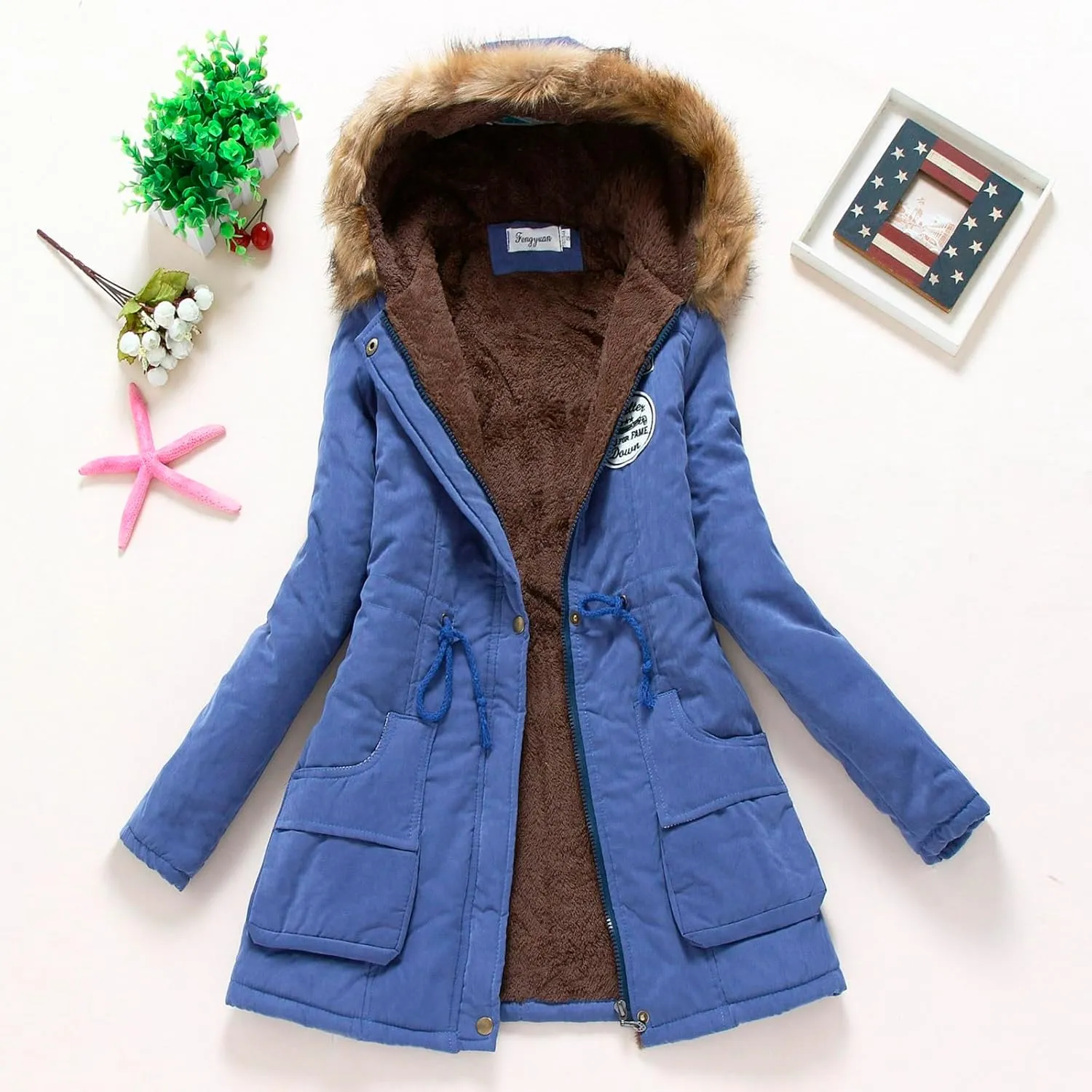 Winter Coats for Women Plus Size Quilted Puffer Down Jacket Warm Heavy Jackets Thickened Windproof Outerwear Fashion