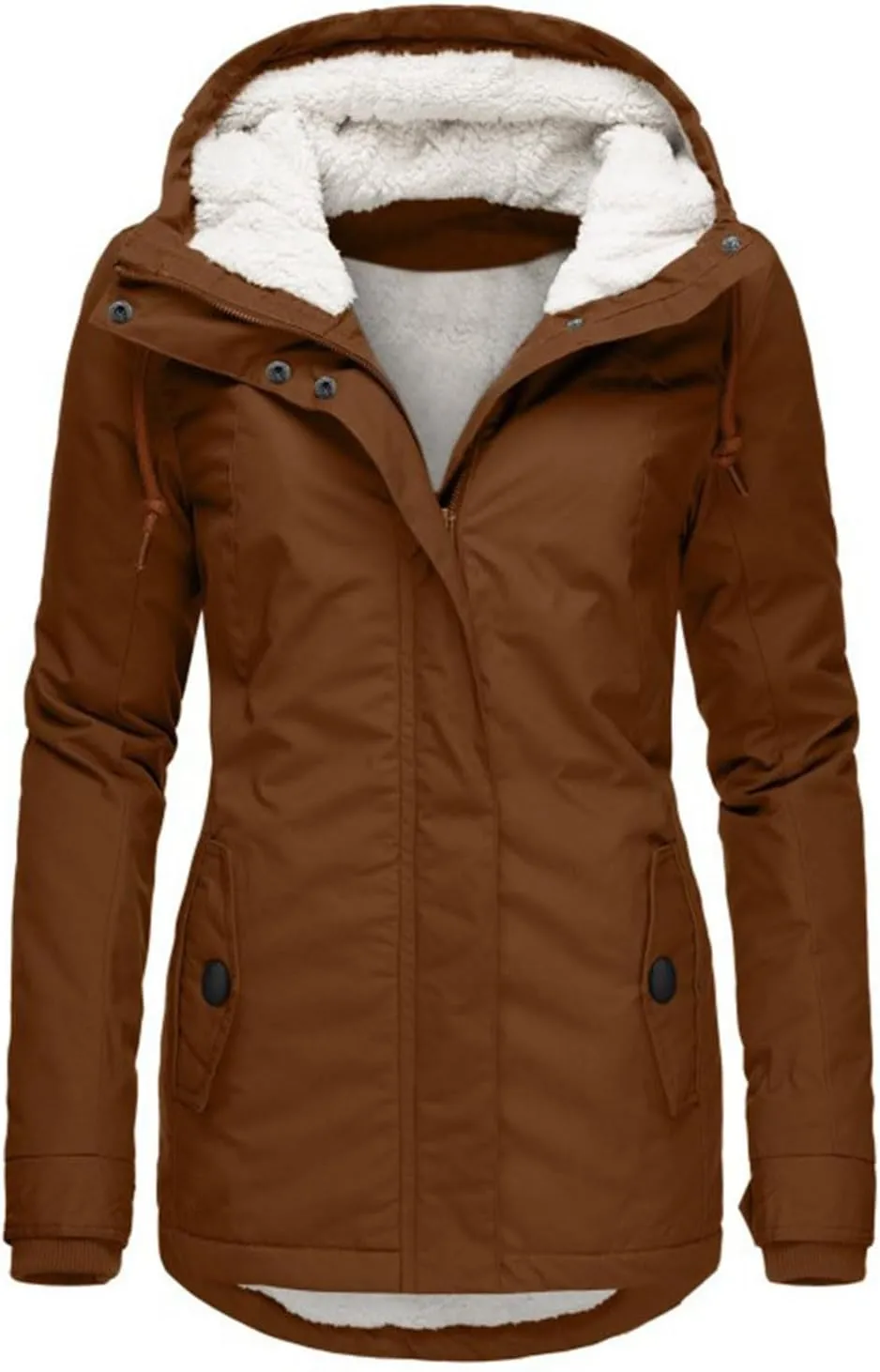 Women's Puffer Jacket Quilted Lightweight Packable Down Jacket Plus Size Maxi Bubble Coat Insulated Jacket With Hood