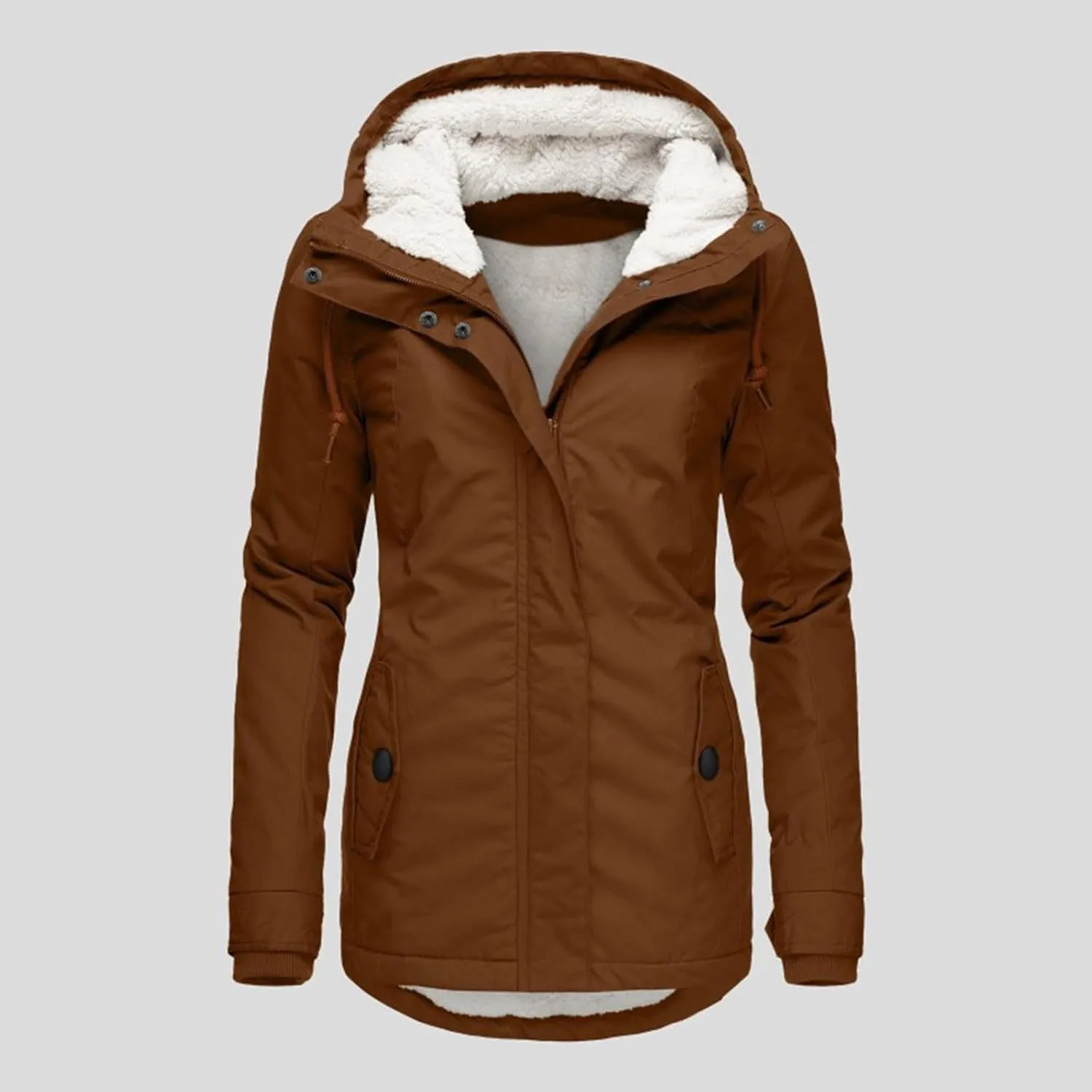 Women's Puffer Jacket Quilted Lightweight Packable Down Jacket Plus Size Maxi Bubble Coat Insulated Jacket With Hood