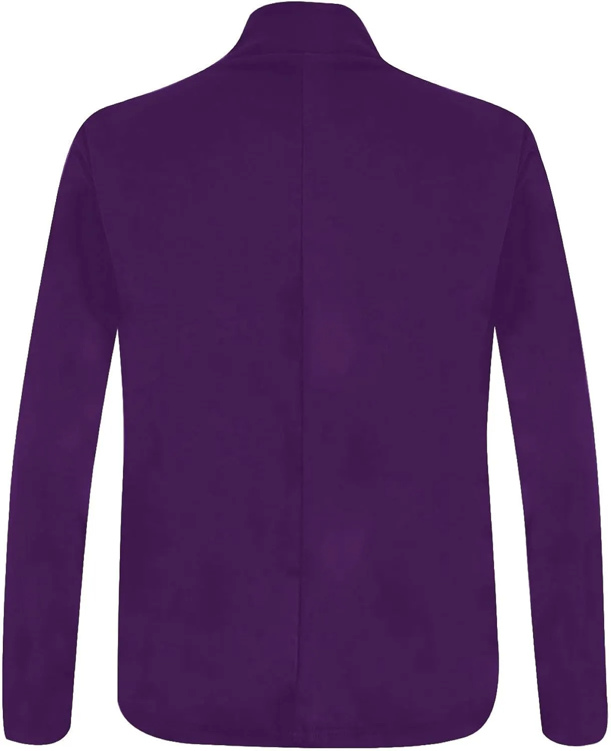 Women's Solid Color Fit Suit Jacket,Womens Trendy 2024 Fit Light Clothes,Shoulder Pad Without Collar Pocket Button