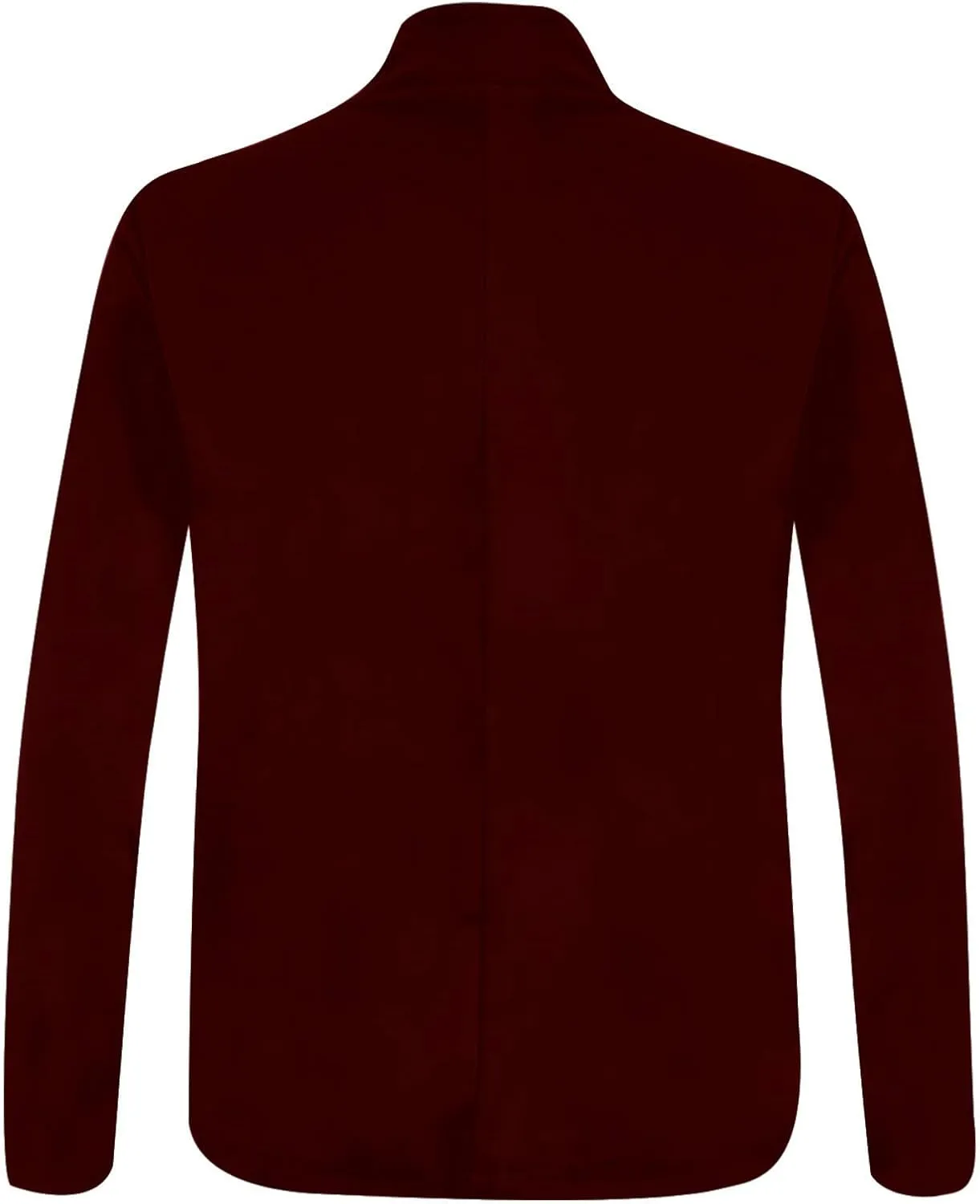 Women's Solid Color Fit Suit Jacket,Womens Trendy 2024 Fit Light Clothes,Shoulder Pad Without Collar Pocket Button