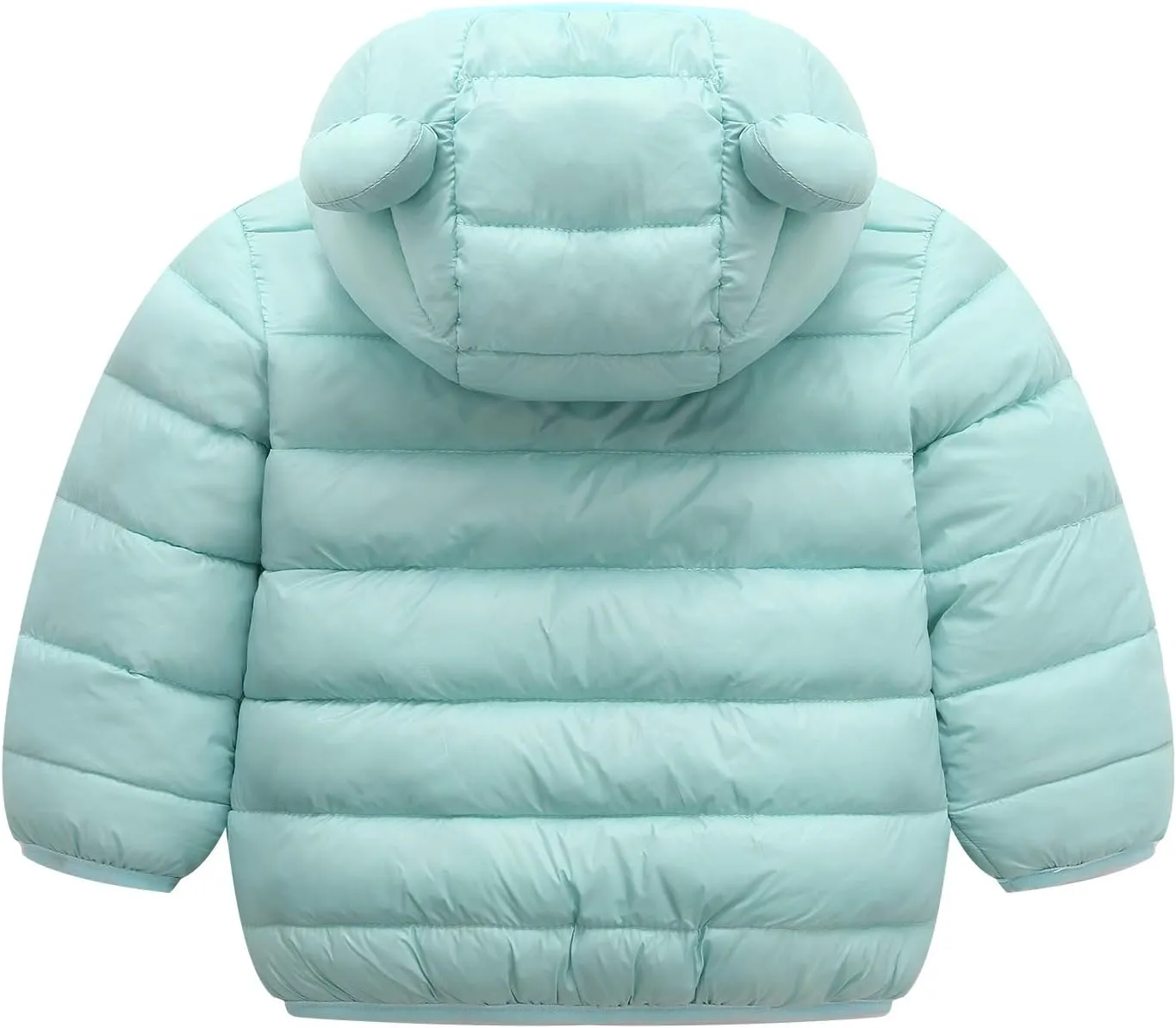 WUSENST Baby Boys Girls Winter Coats Hoods Light Puffer Down Jacket Outwear
