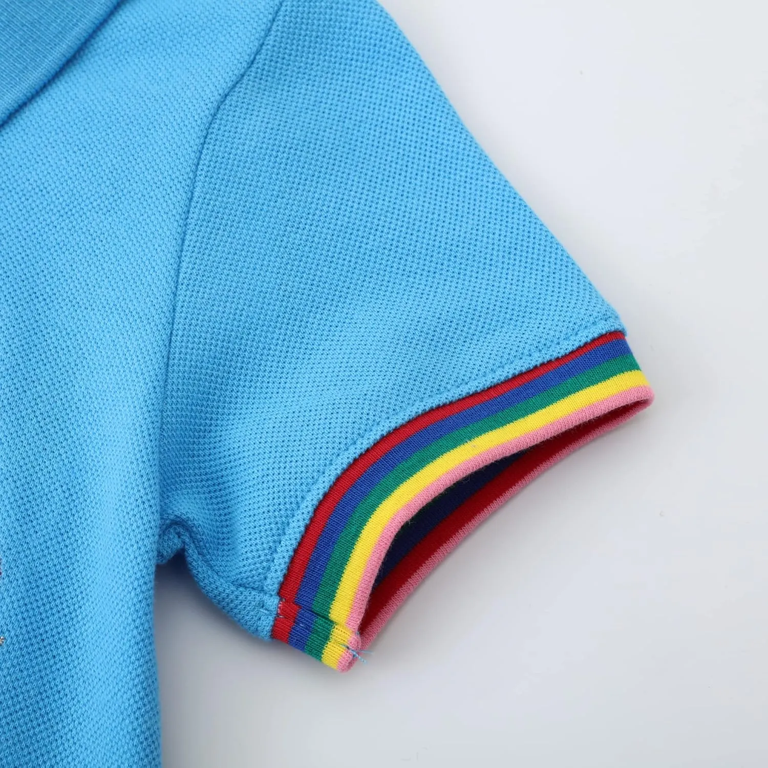Youlebao Girls Cotton Long Sleeve Casual Cartoon Appliques Striped Jersey Dresses