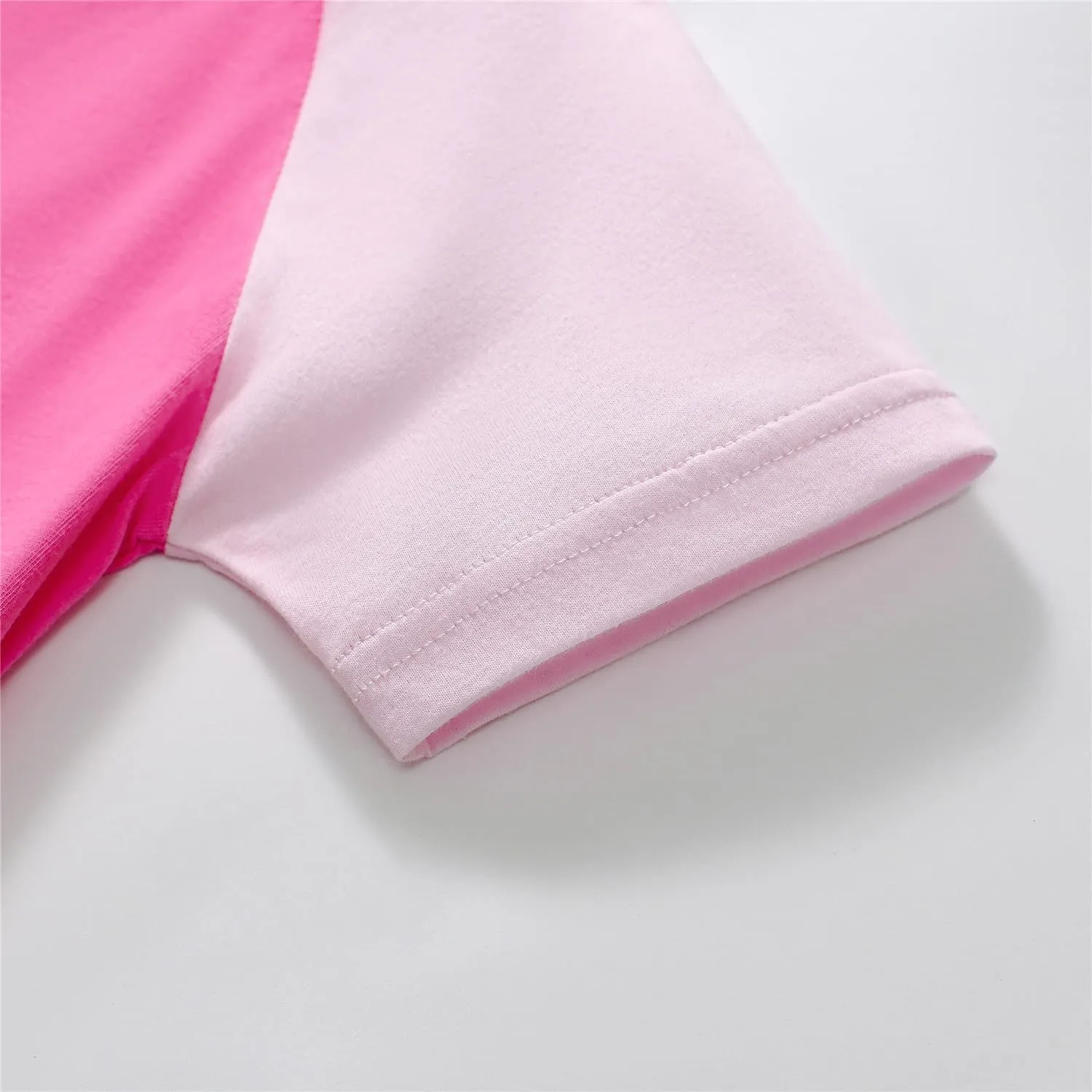 Youlebao Toddler Girl Clothes Cotton Casual Short Sleeve Jersey Dresses 2-7 Years