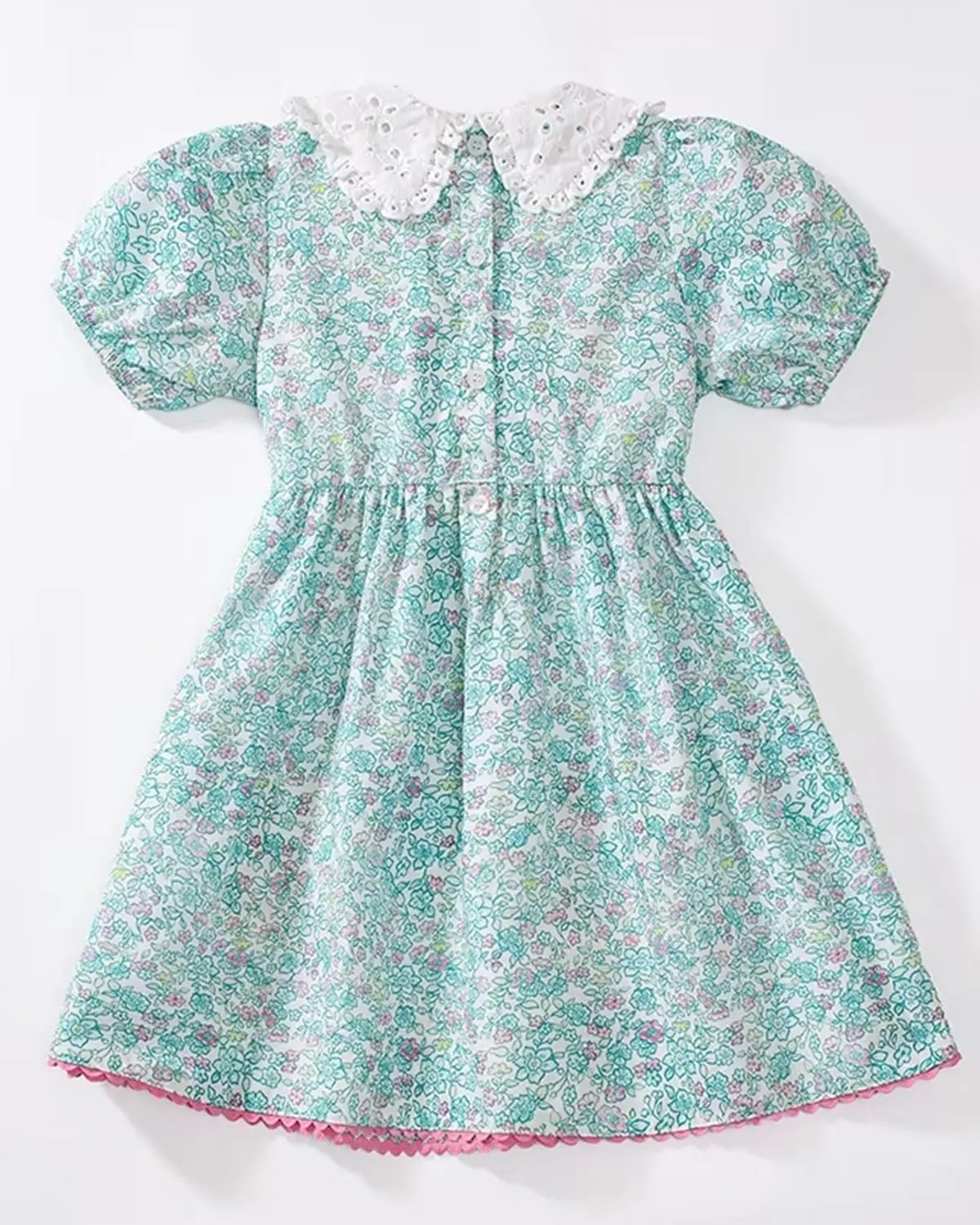 Youlebao Toddler Girl Clothes Cotton Casual Short Sleeve Jersey Dresses 2-7 Years